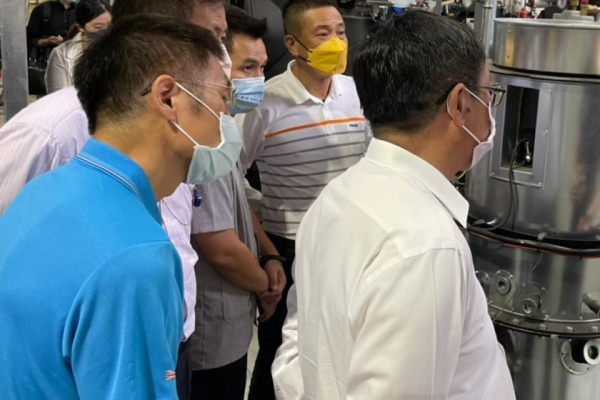 環保署張子敬署長來訪盈松電廠